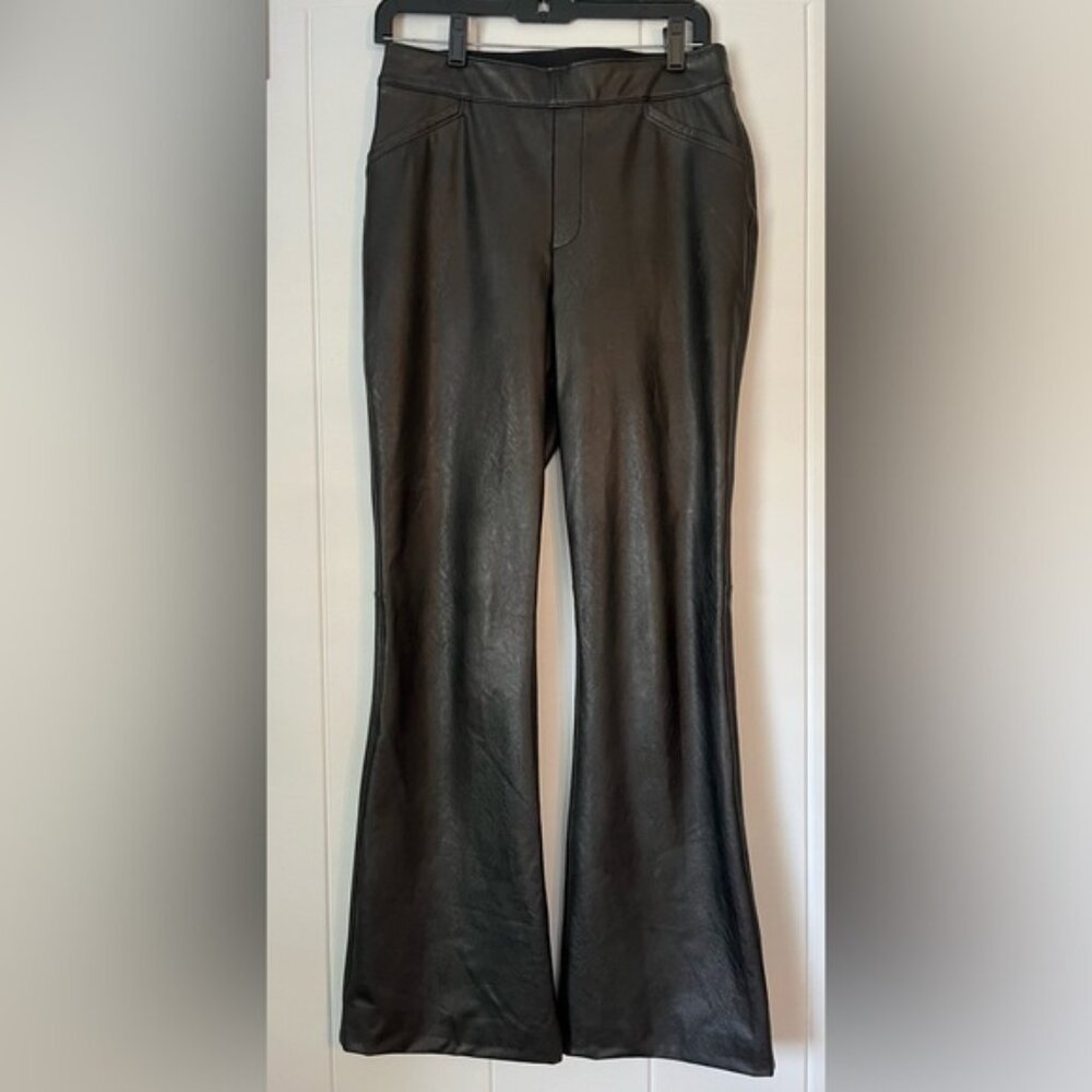 Spanx Leather-Like Flare Pant